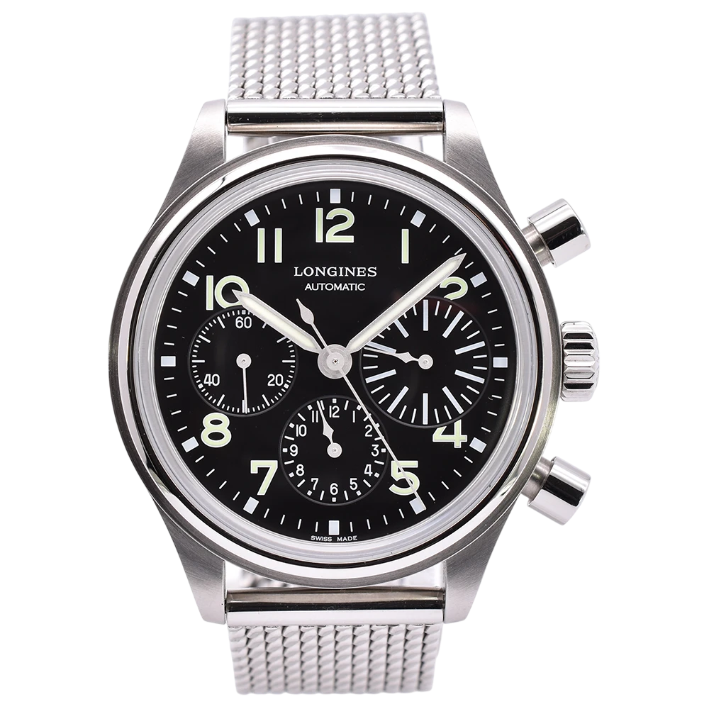 Longines Aviation Big Eye 41mm L2.816.4.53.2 2024 – Wiseman's Watches