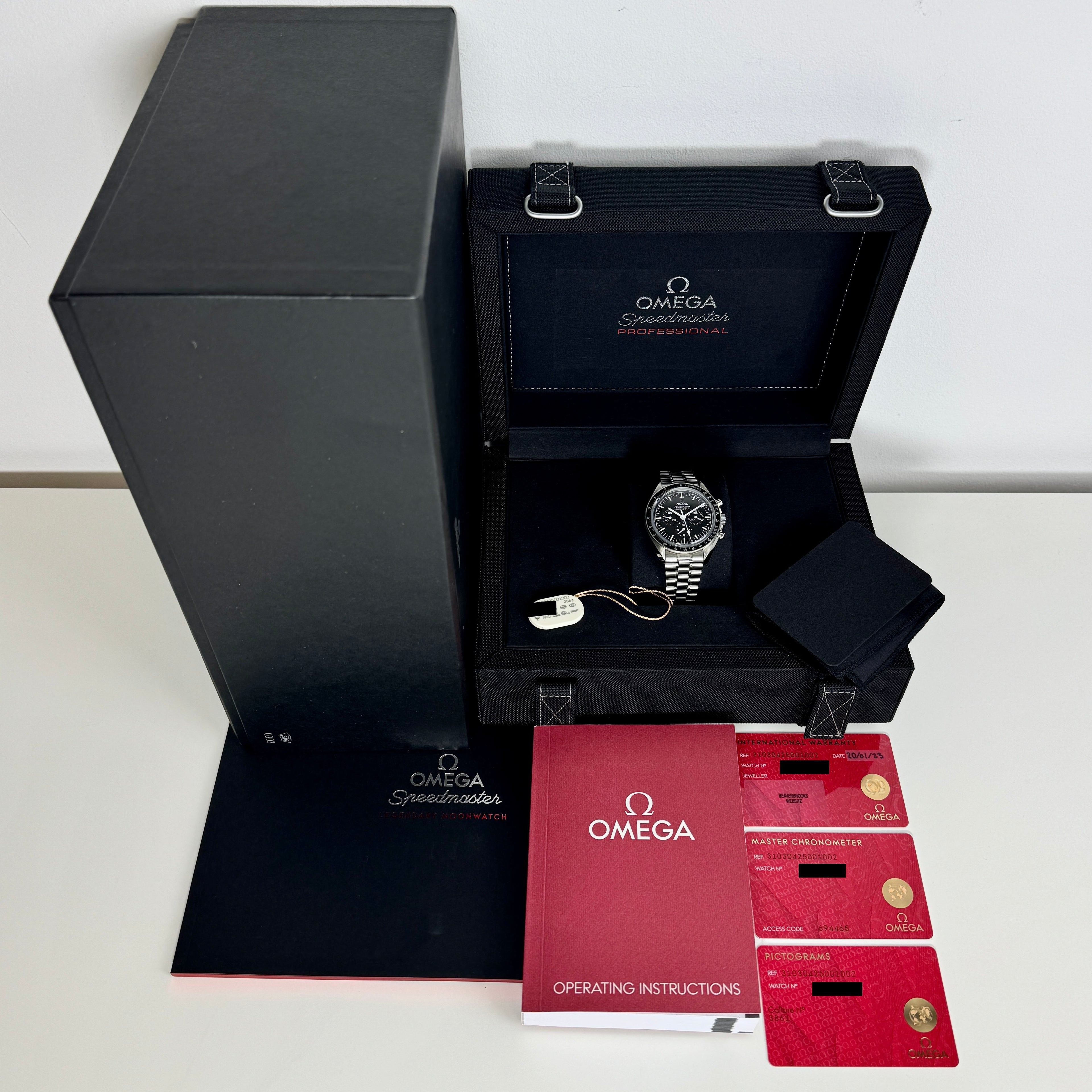OMEGA Speedmaster Sapphire 2023 Excellent Set 310.30.42.50.01.002 2023