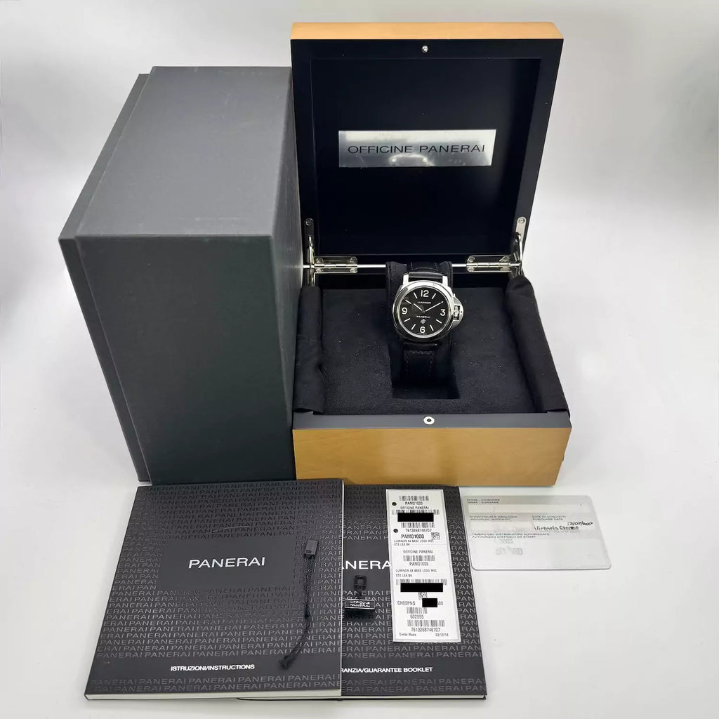 Panerai Luminor 44mm Manual Wind PAM01000 2017