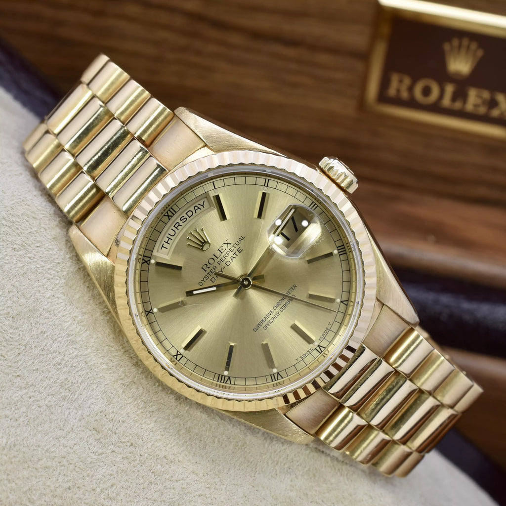 Rolex Daydate 1997 Box & Papers 18238 1997