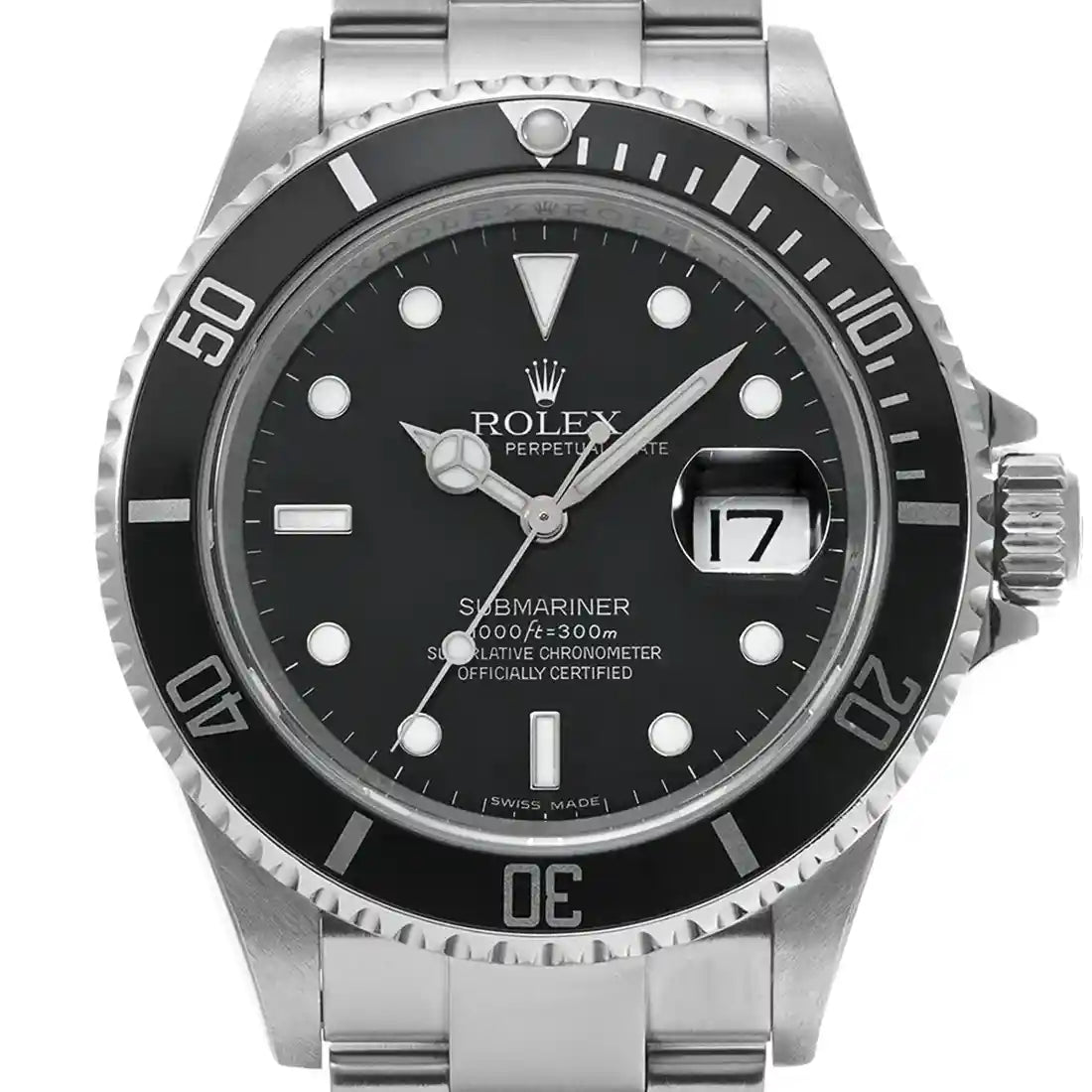 Rolex Submariner Date 40mm 16610 2008 Box & Papers
