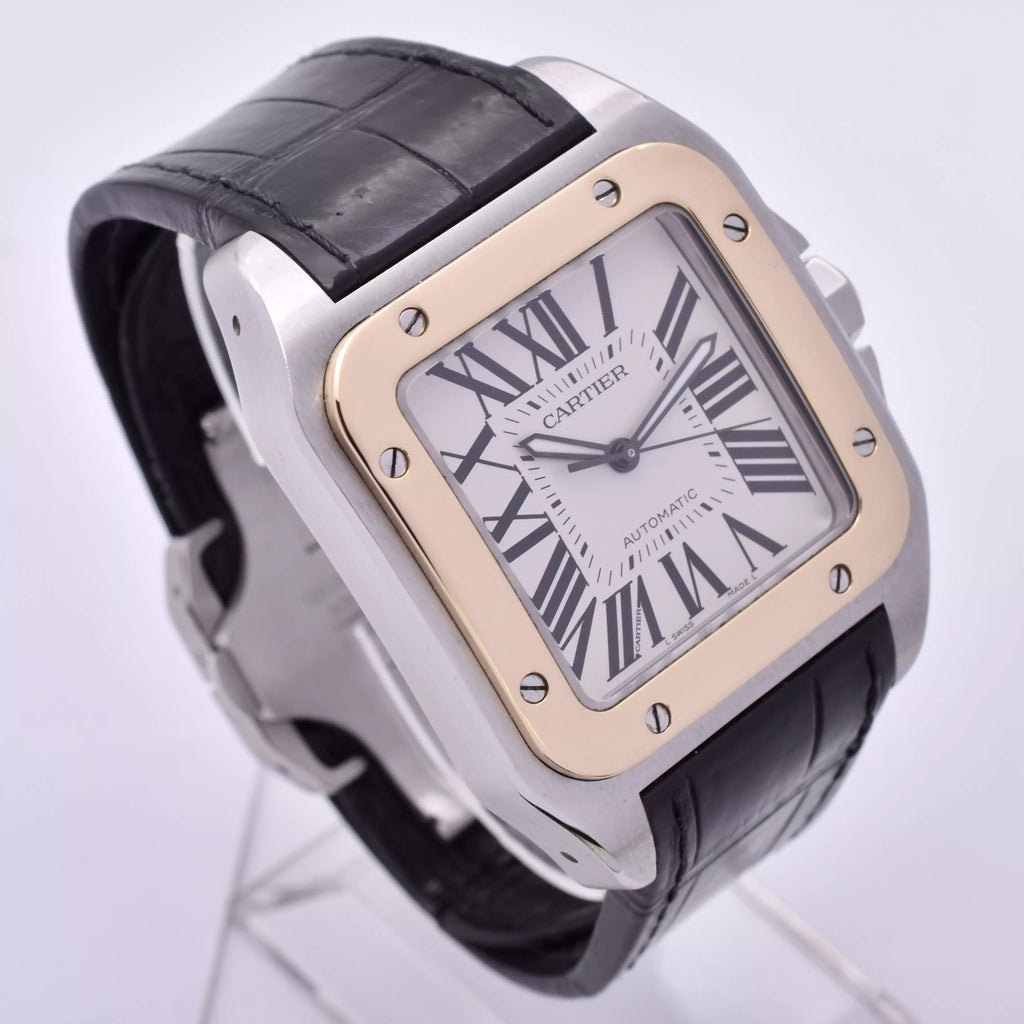 Cartier Santos Steel & Gold 2017 W20072X7 2017