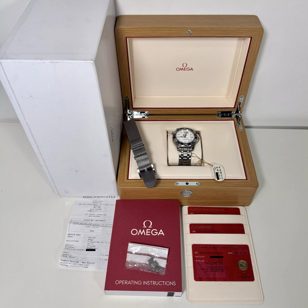 OMEGA Seamaster White 2024 210.30.42.20.04.001 2024