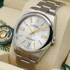 Rolex Oyster Perpetual 41mm Silver 124300 2024 box & papers