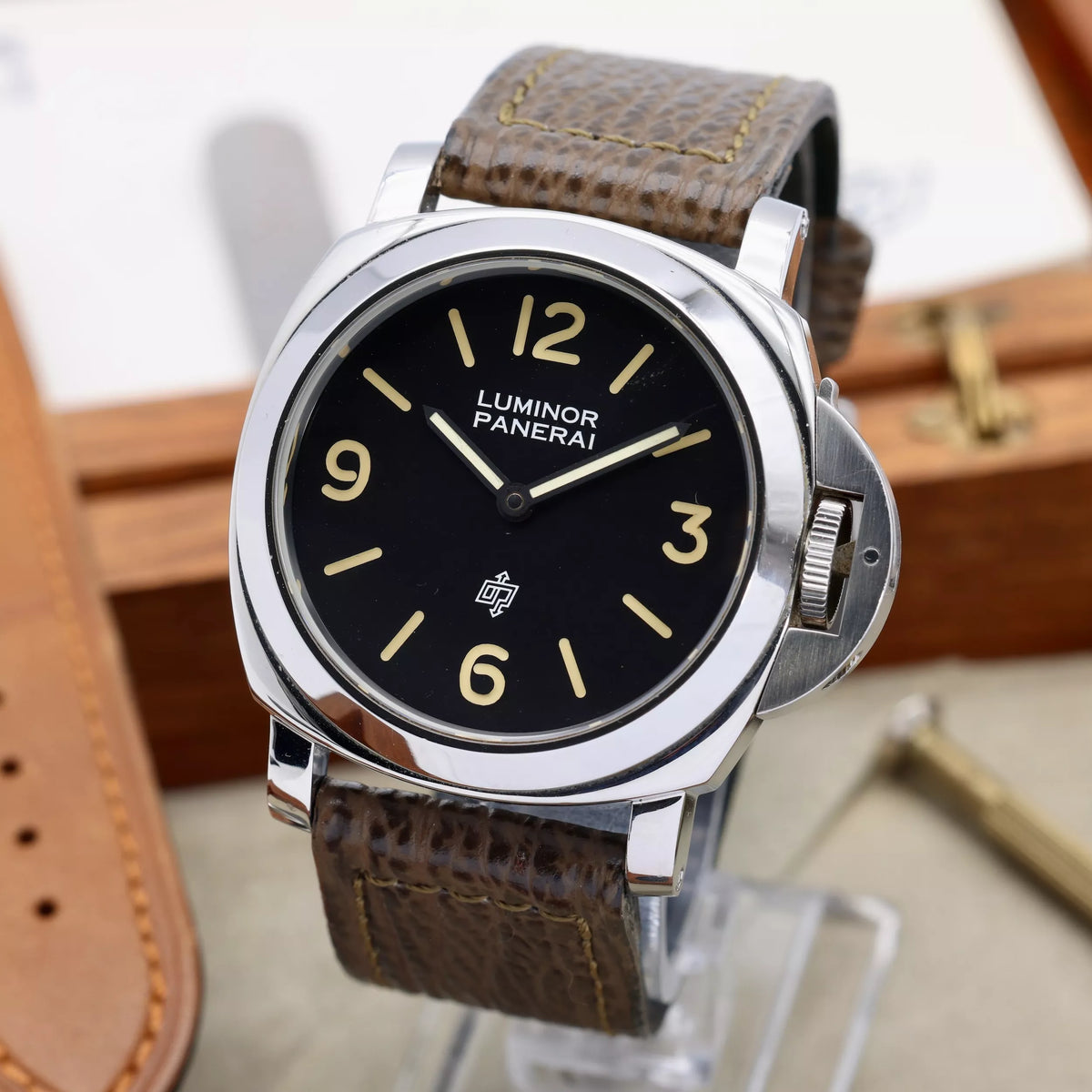 Panerai Luminor Logo Pre-Vendôme 5218-201A Box & Papers
