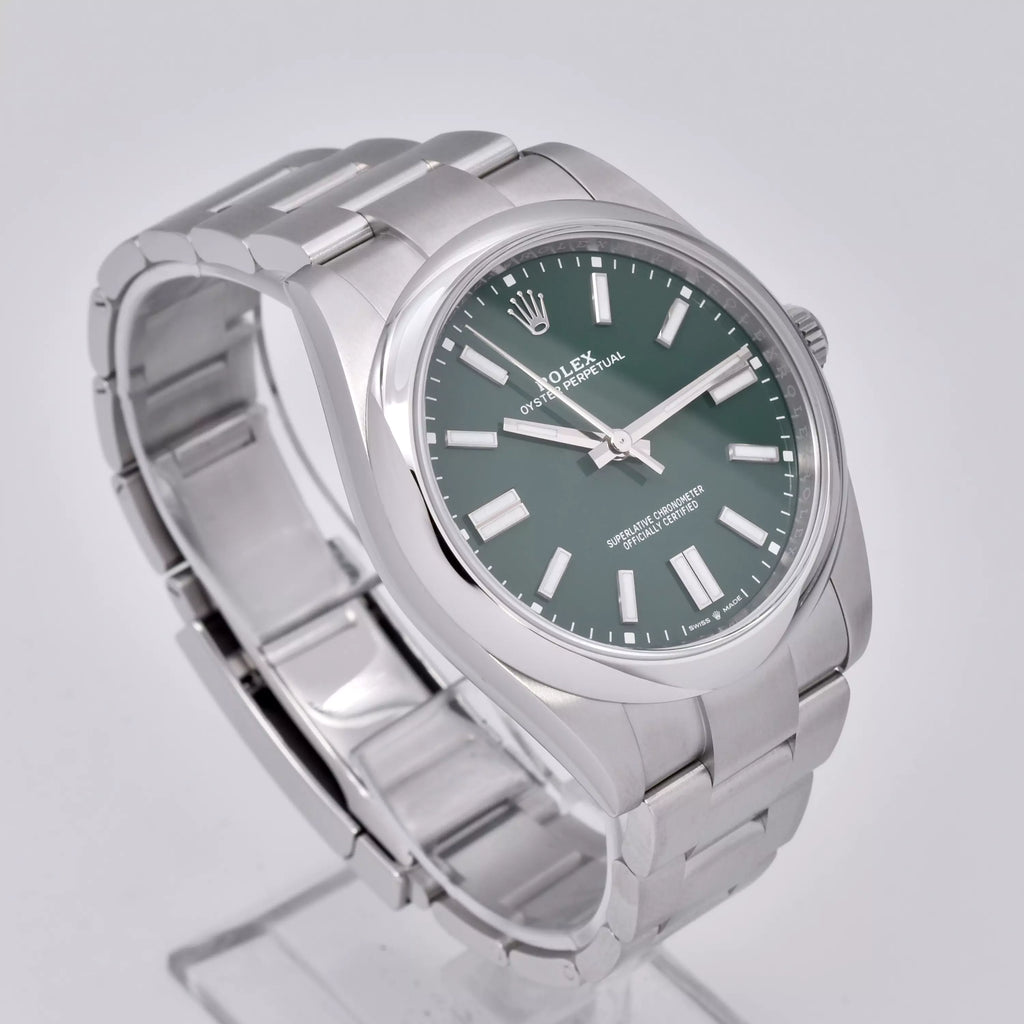 Rolex Oyster Perpetual Green 2025 124300 2025