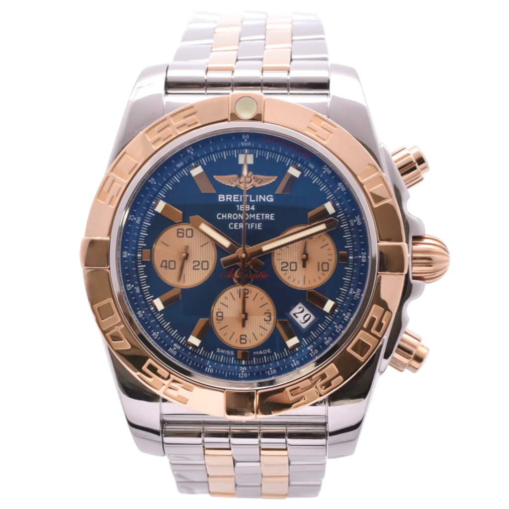 Breitling Chronomat Steel & Gold Fully Serviced CB011012 2012