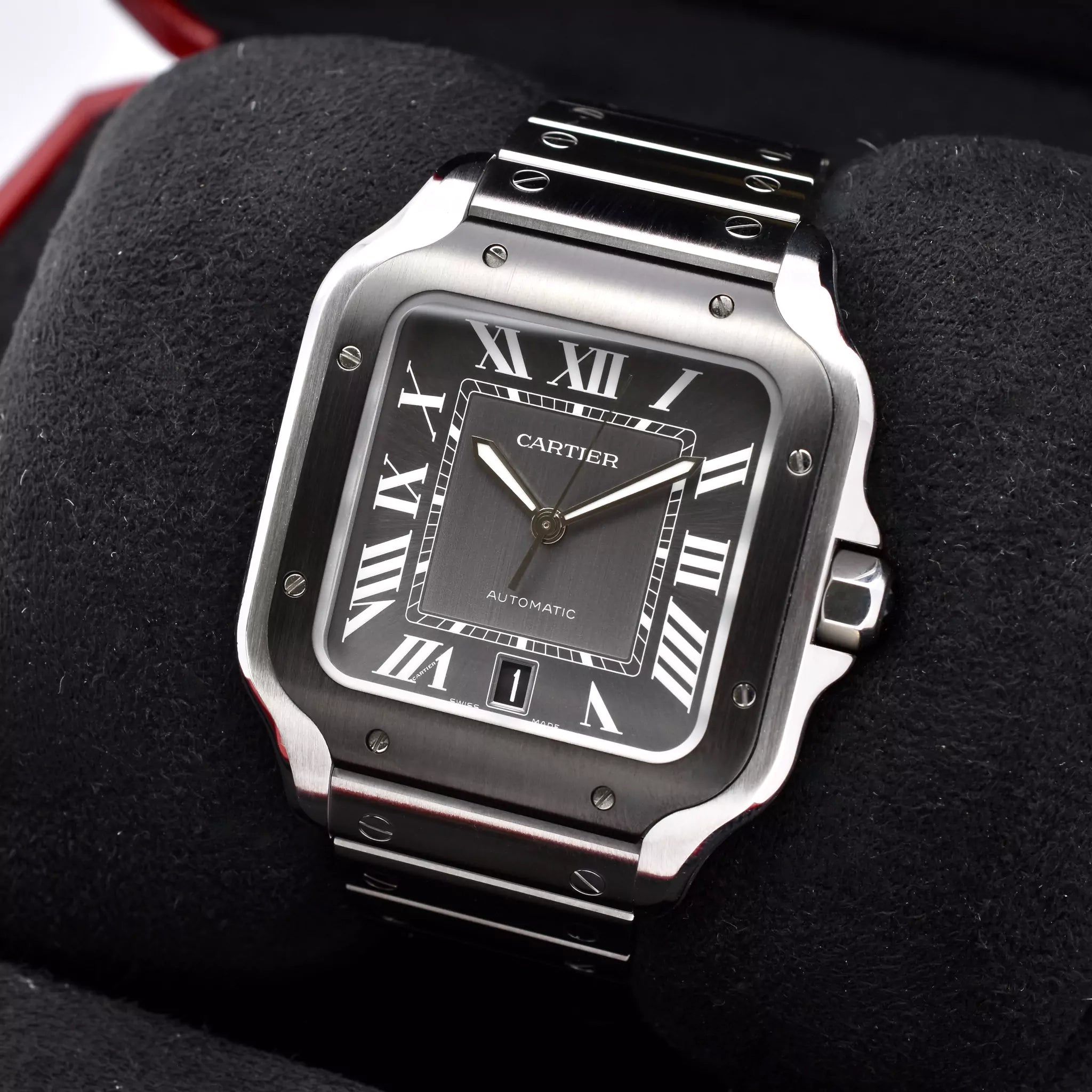 Cartier Santos Excellent Full Set WSSA0037 2021