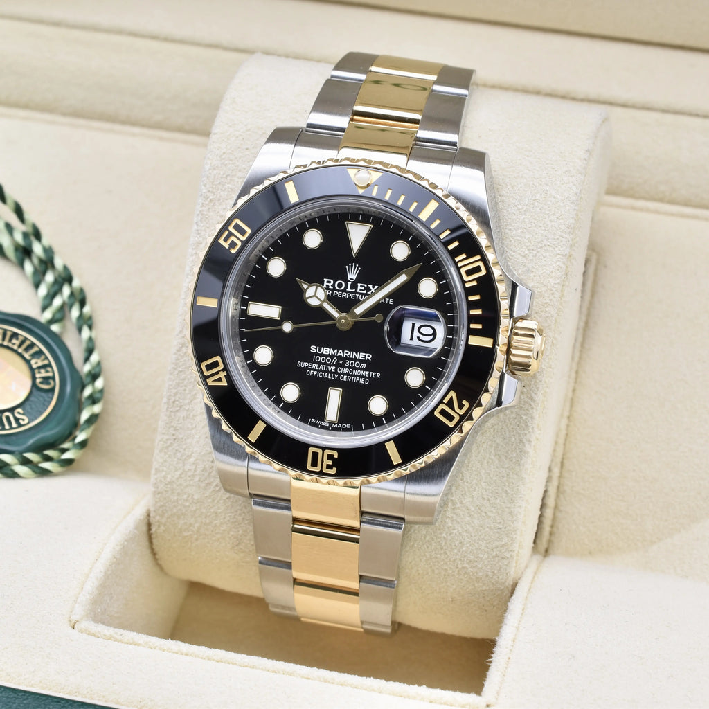 Rolex Submariner Steel & Gold 116613LN 2014