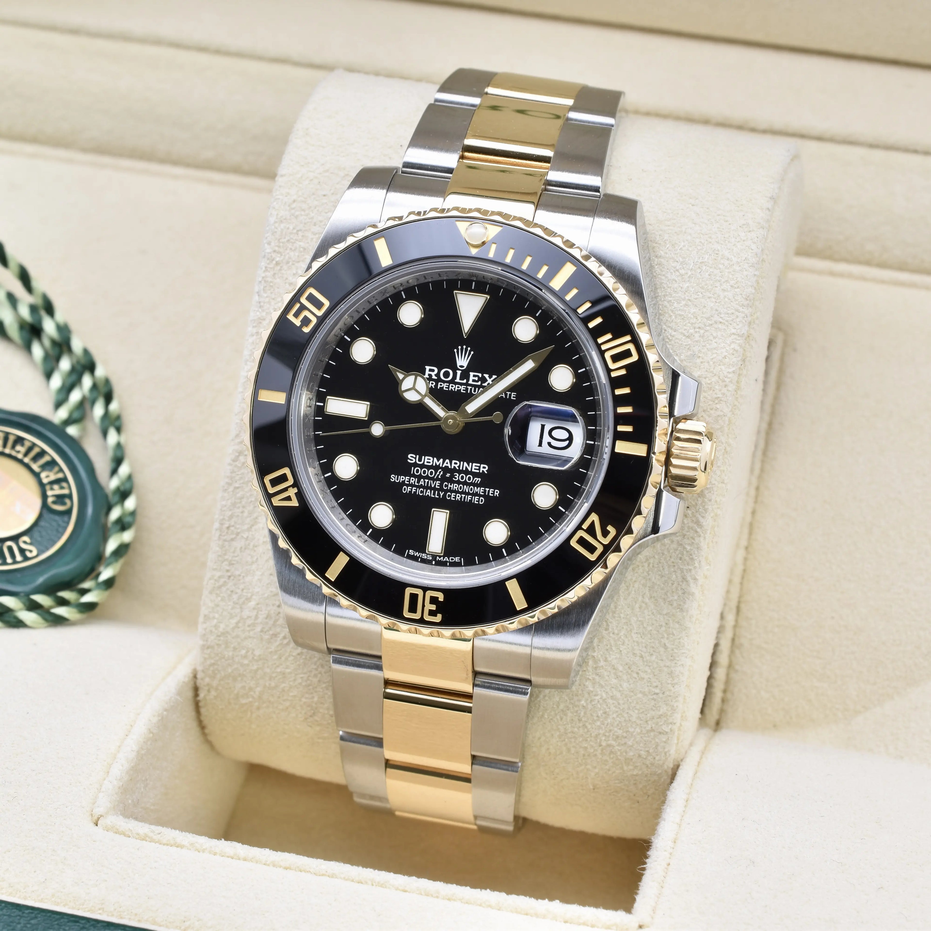 Rolex Submariner Steel & Gold 116613LN 2014