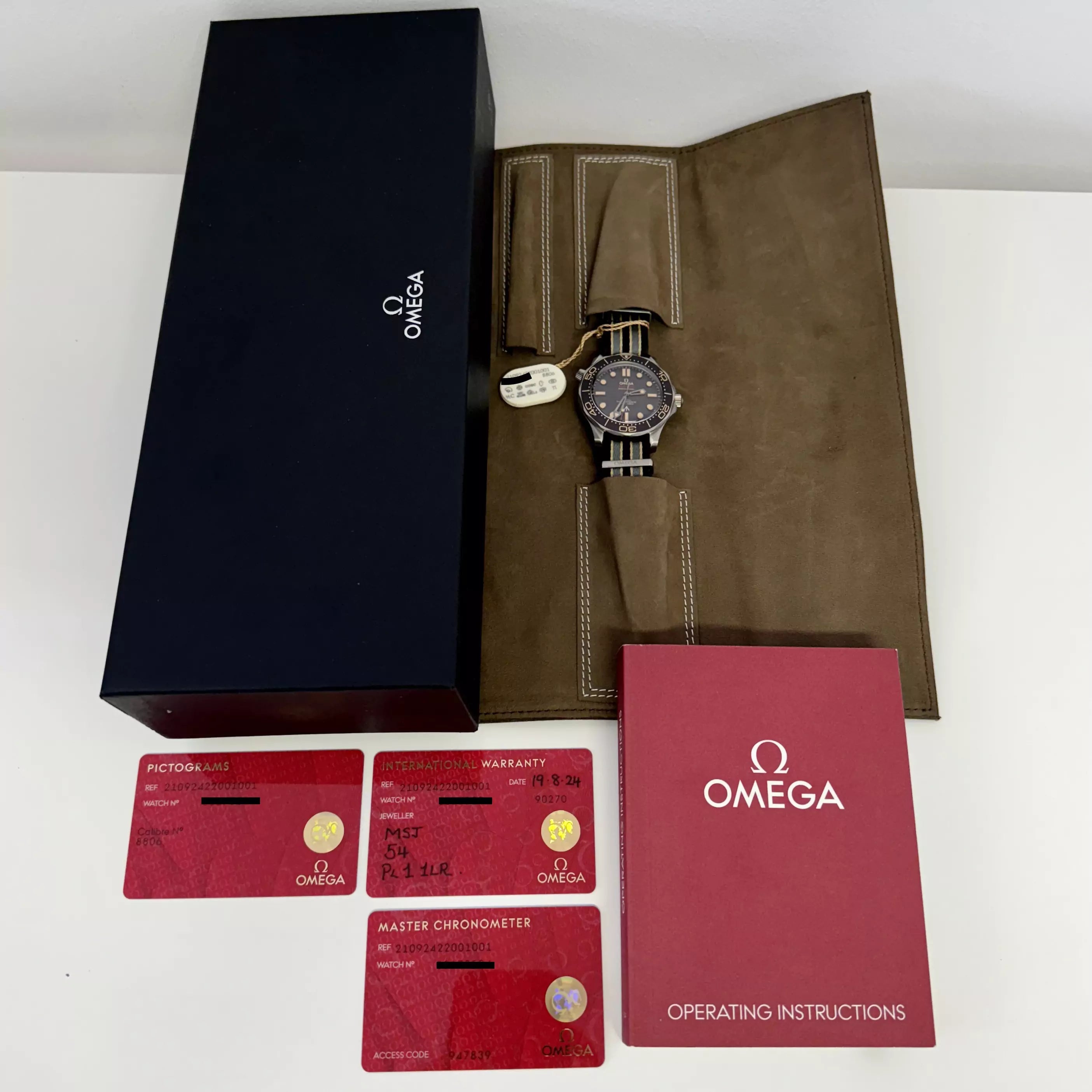 OMEGA Seamaster NTTD 007 2024 210.92.42.20.01.001 2024