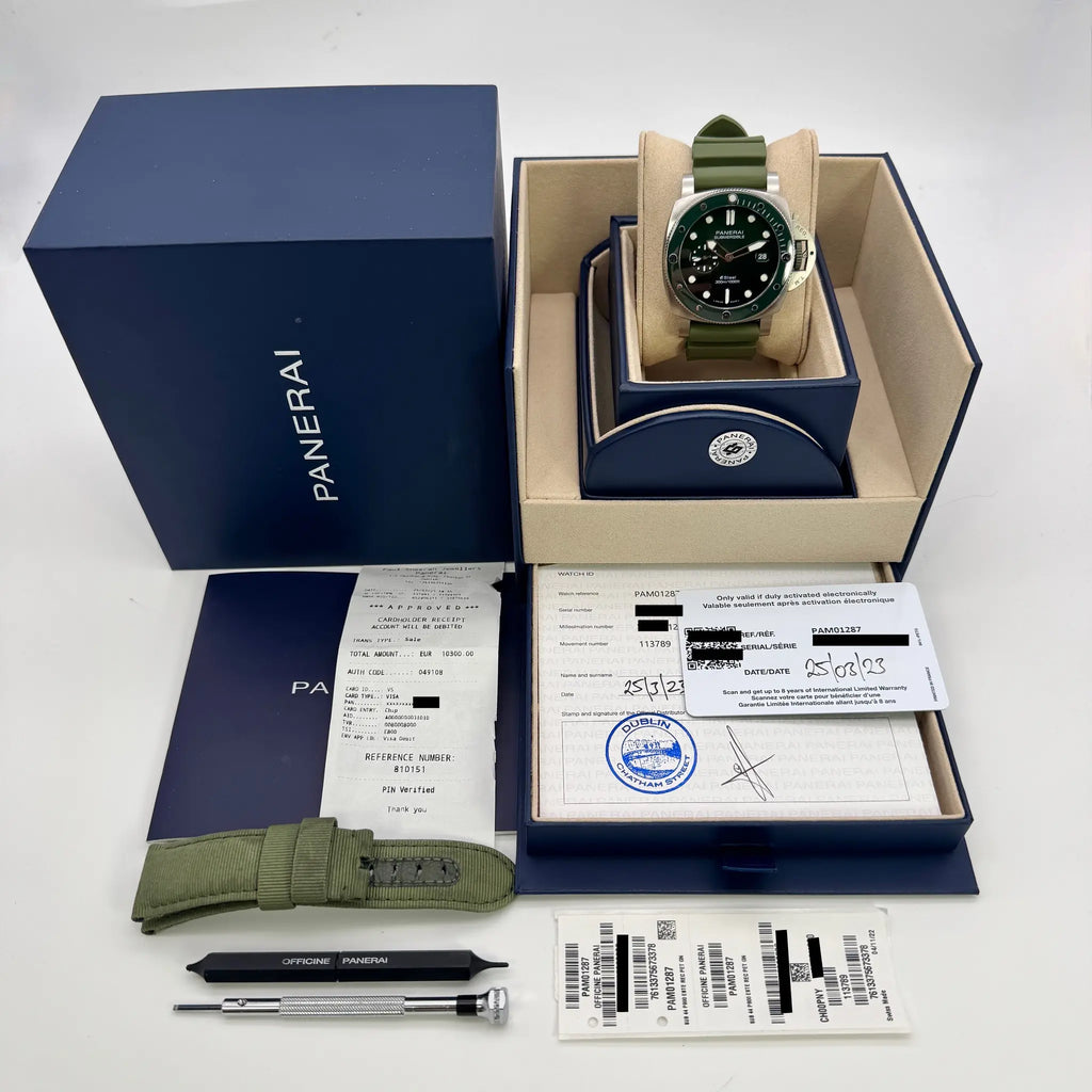 Panerai Submersible Verde Smeraldo PAM01287 2023