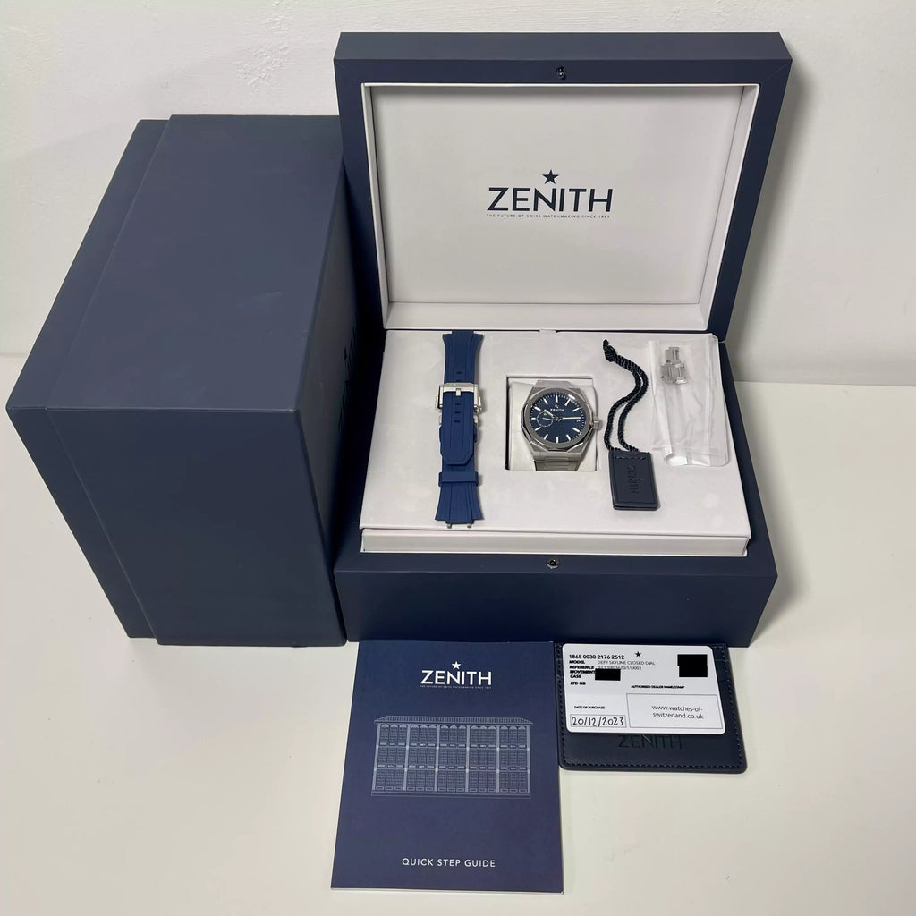 Zenith Defy 41mm Blue 2023 03.9300.3620/51.I001 2023