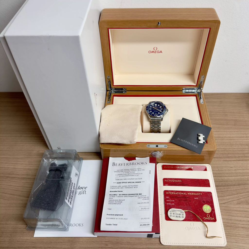 OMEGA Seamaster Co-Axial 300 210.30.42.20.03.001 2022