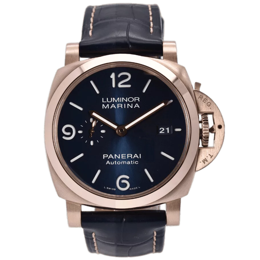 Panerai Luminor Goldtech Sole Blu PAM01112 2020