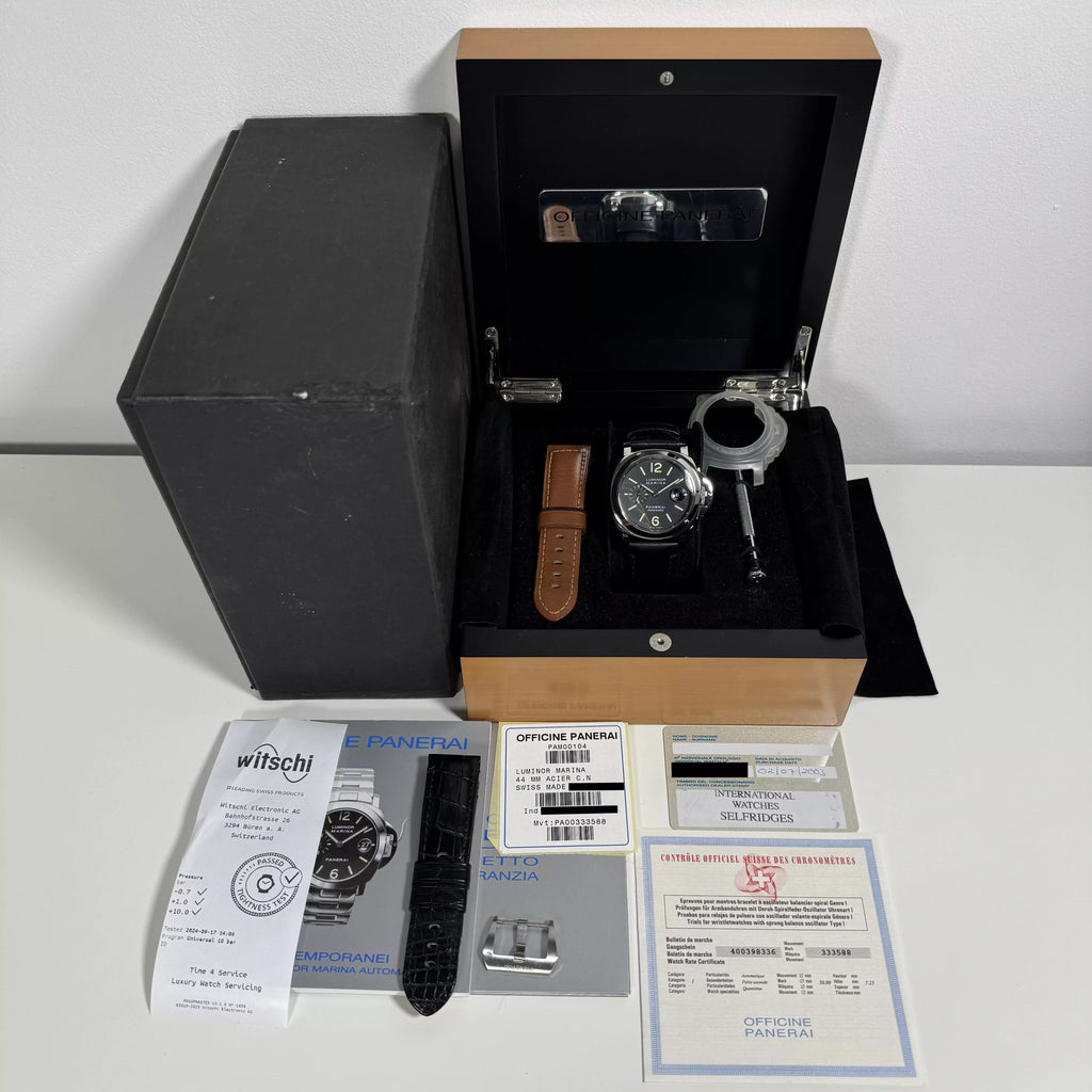 Panerai Luminor 44mm F Series PAM00104 2003