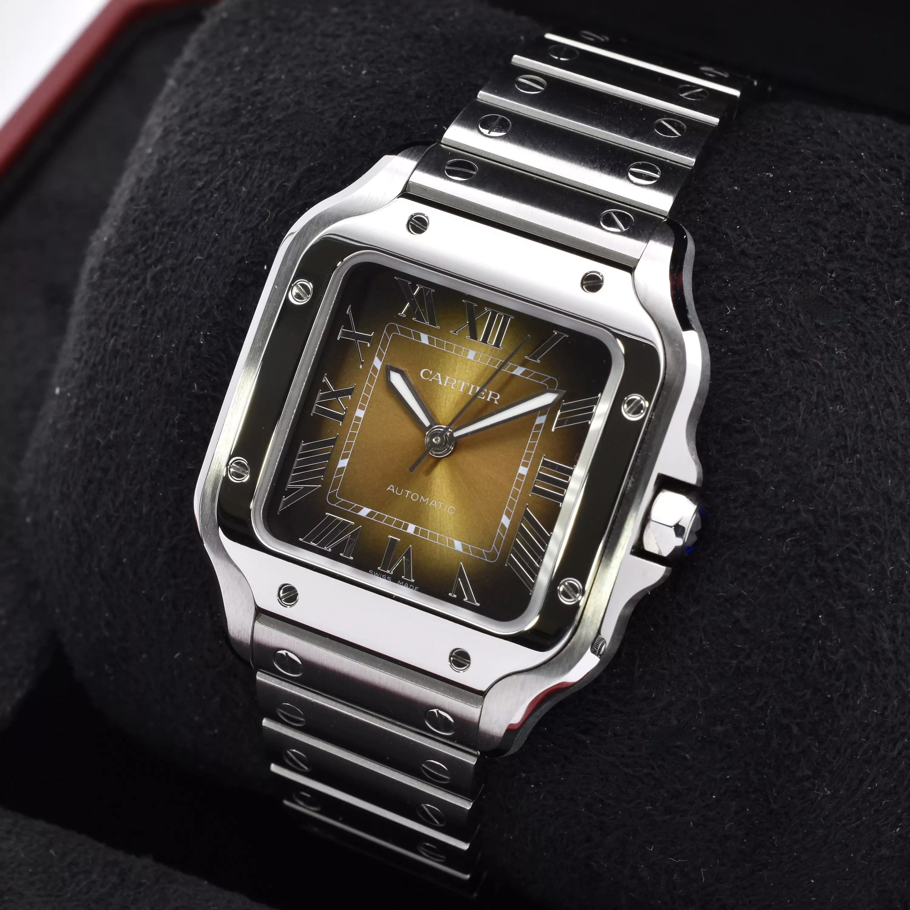 Cartier Santos Brown Fumé 2025 WSSA0065 2025