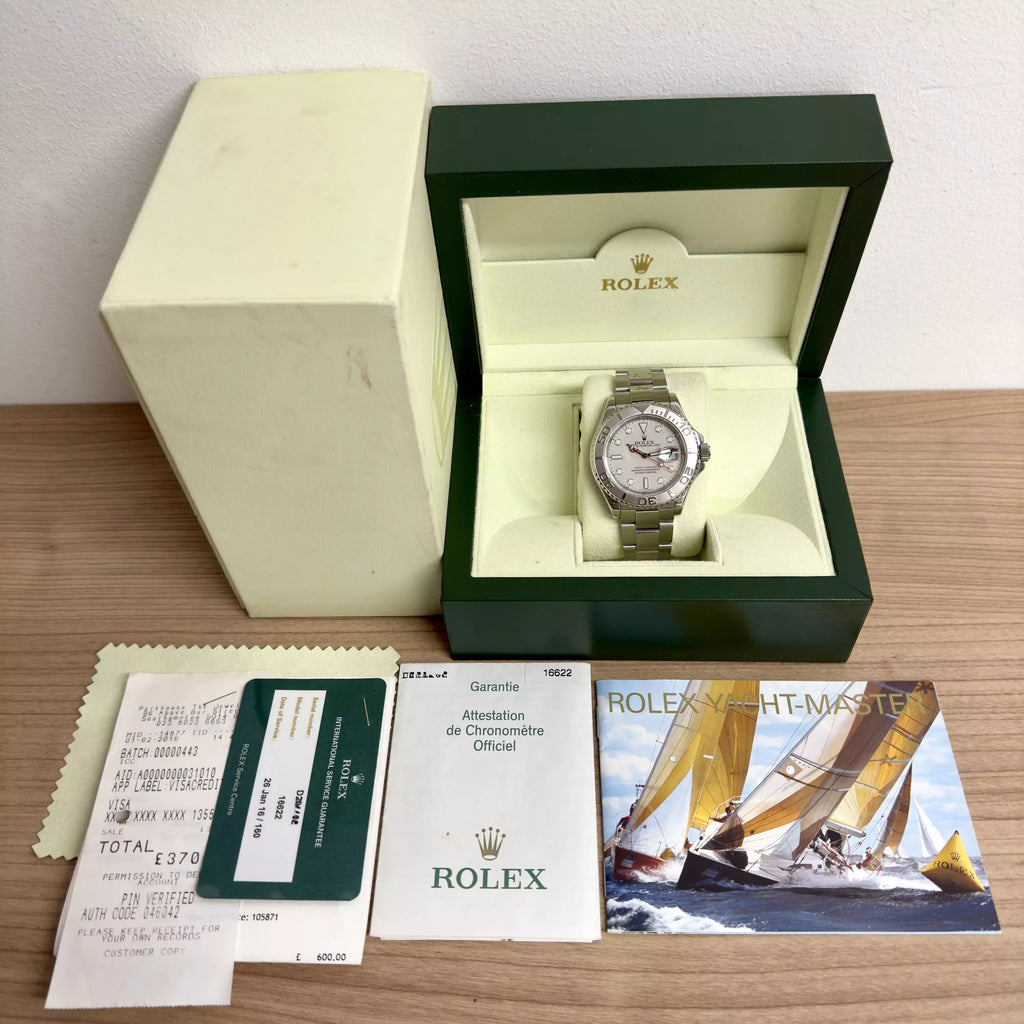 Rolex Yachtmaster Platinum 2006 16622 2006
