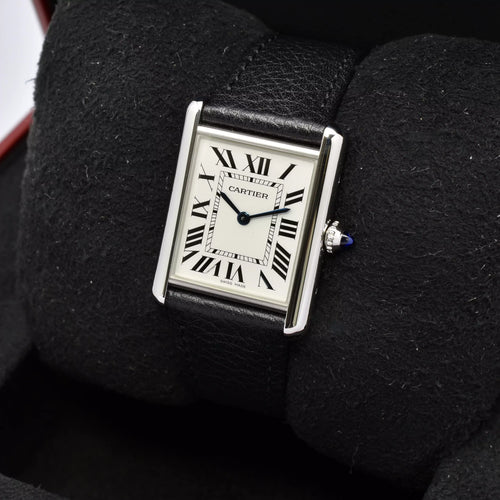 Cartier Tank 33.7mm Excellent Set WSTA0041 2021