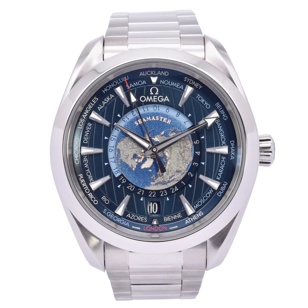 OMEGA Aqua Terra Worldtimer 43mm 220.10.43.22.03.001 2021