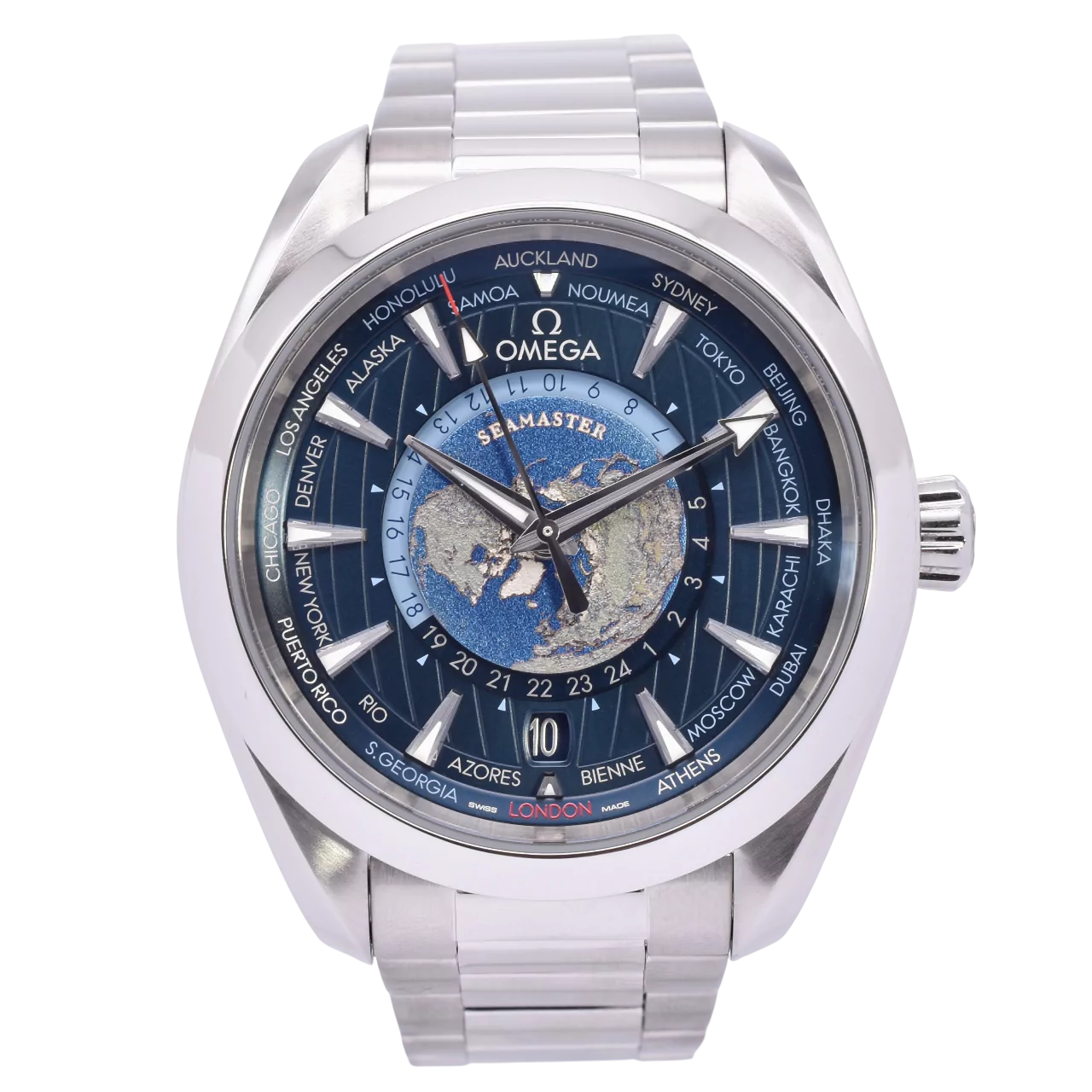 OMEGA Aqua Terra Worldtimer 43mm 220.10.43.22.03.001 2021