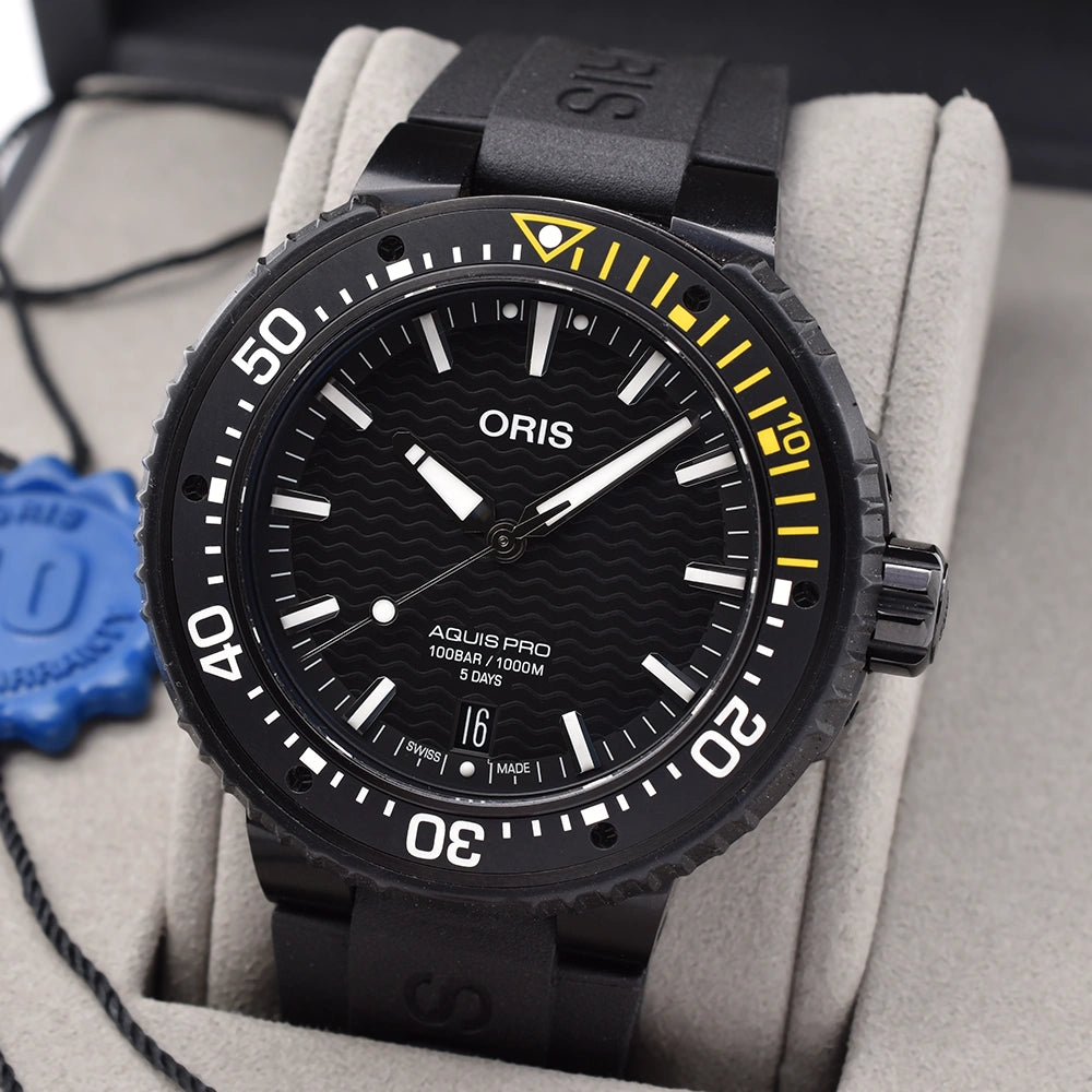 Oris Aquis 49.5mm DLC 0140077677754 2022