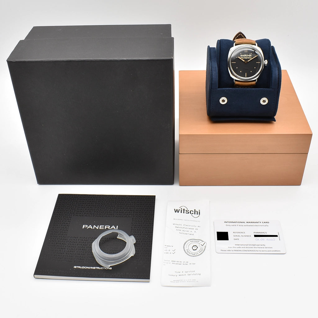 Panerai Radiomir S.L.C. 3 Days PAM00425 2020 Box & Papers