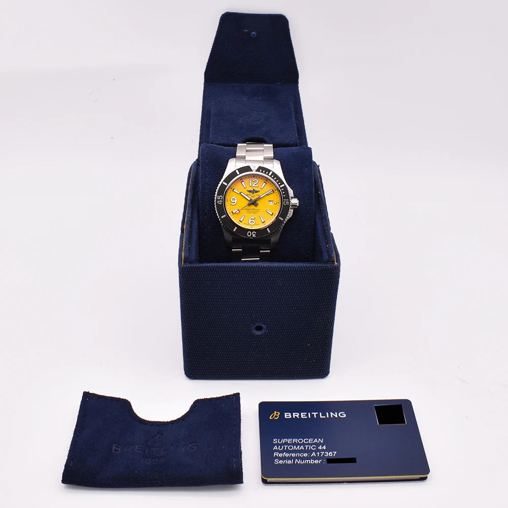 Breitling Superocean Automatic 44 A17367 2021 – Pre-owned Watch | Wiseman's Watches