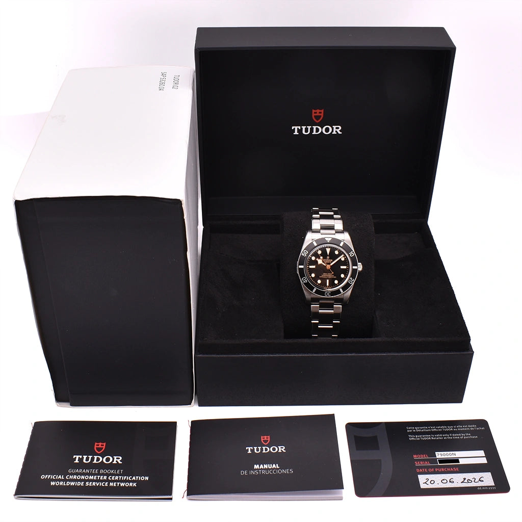 Tudor Black Bay 54 Stickered 37mm 79000N 2026 Unworn Box & Papers