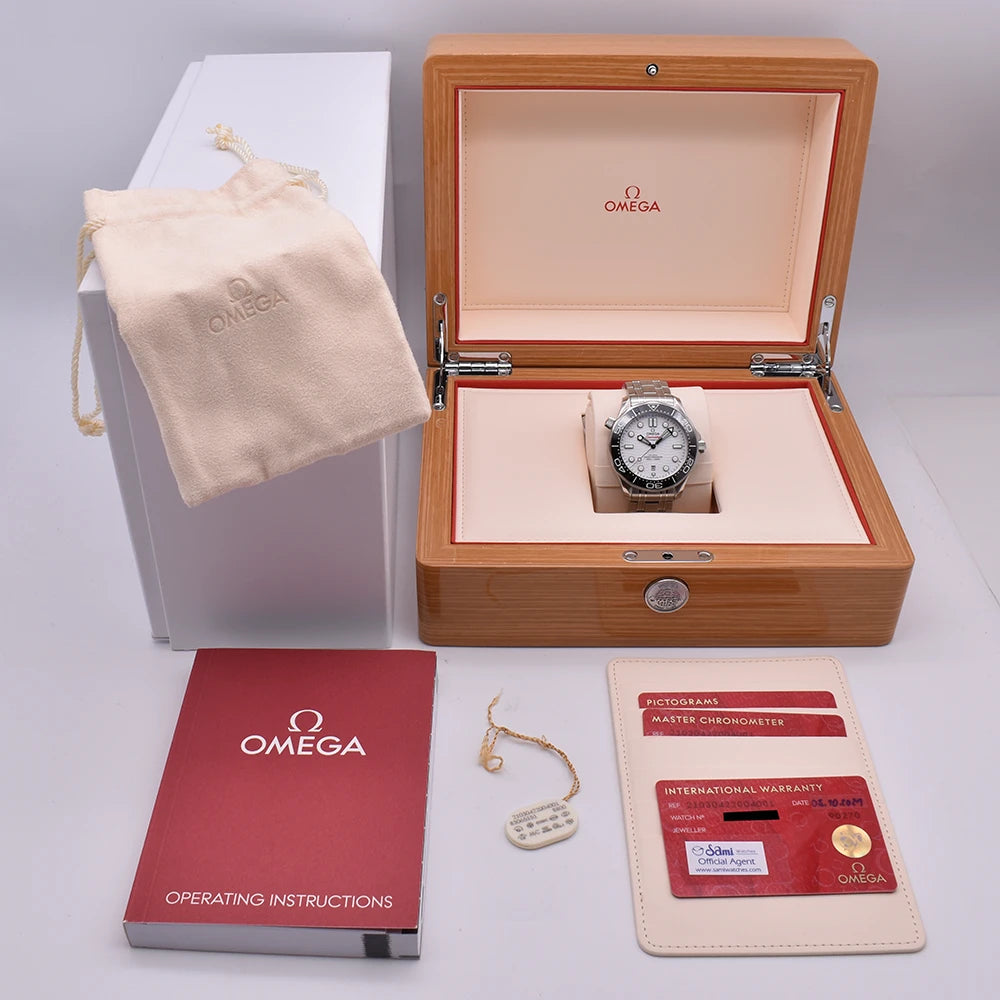 Omega Seamaster Diver 300M Master Co-Axial 42mm Stainless Steel Model no. 210.30.42.20.04.001