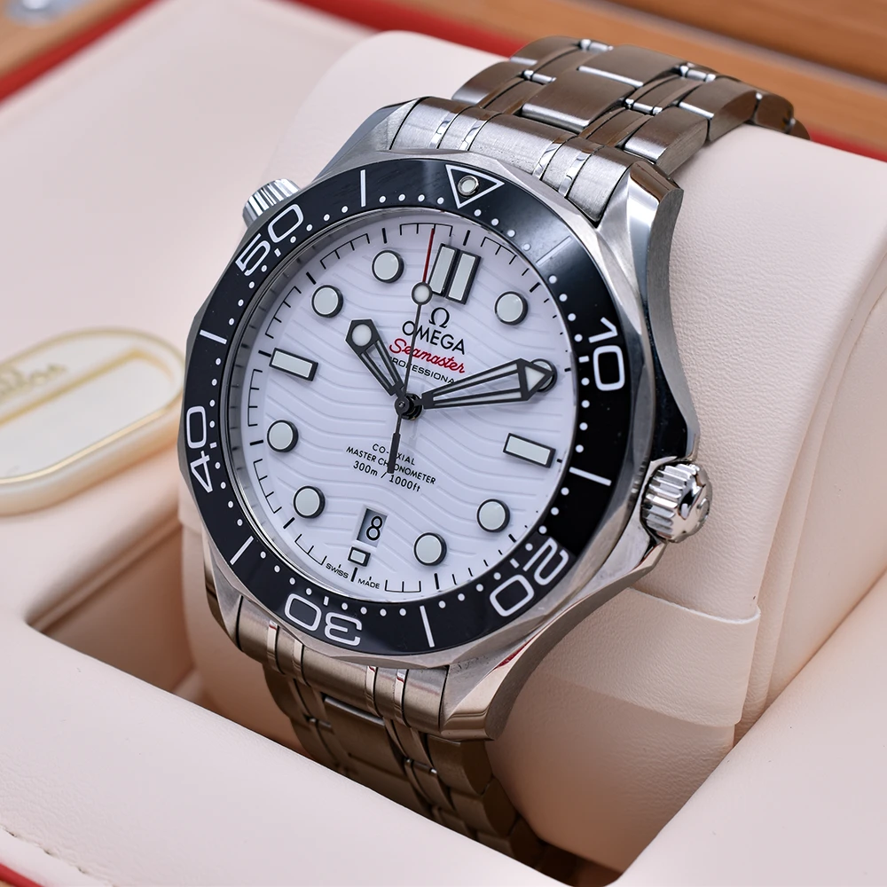 Omega Seamaster Diver 300M Master Co-Axial 42mm Stainless Steel Model no. 210.30.42.20.04.001