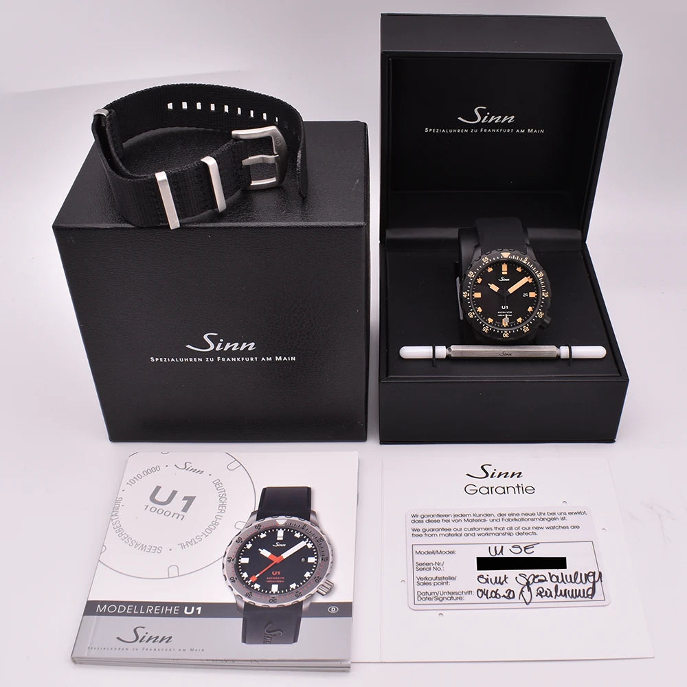 Sinn Diving Watch U1 S E 1010.023 2020 Box & Papers