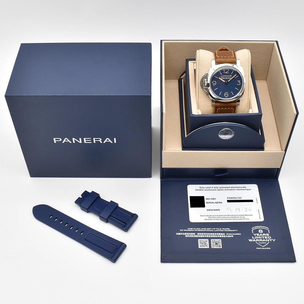 Panerai Luminor 44 Destro Stainless Steel / Blue Dial PAM01732 2026