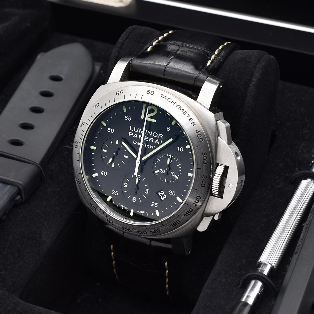 Panerai  Luminor Chrono Daylight Black II - PAM00250