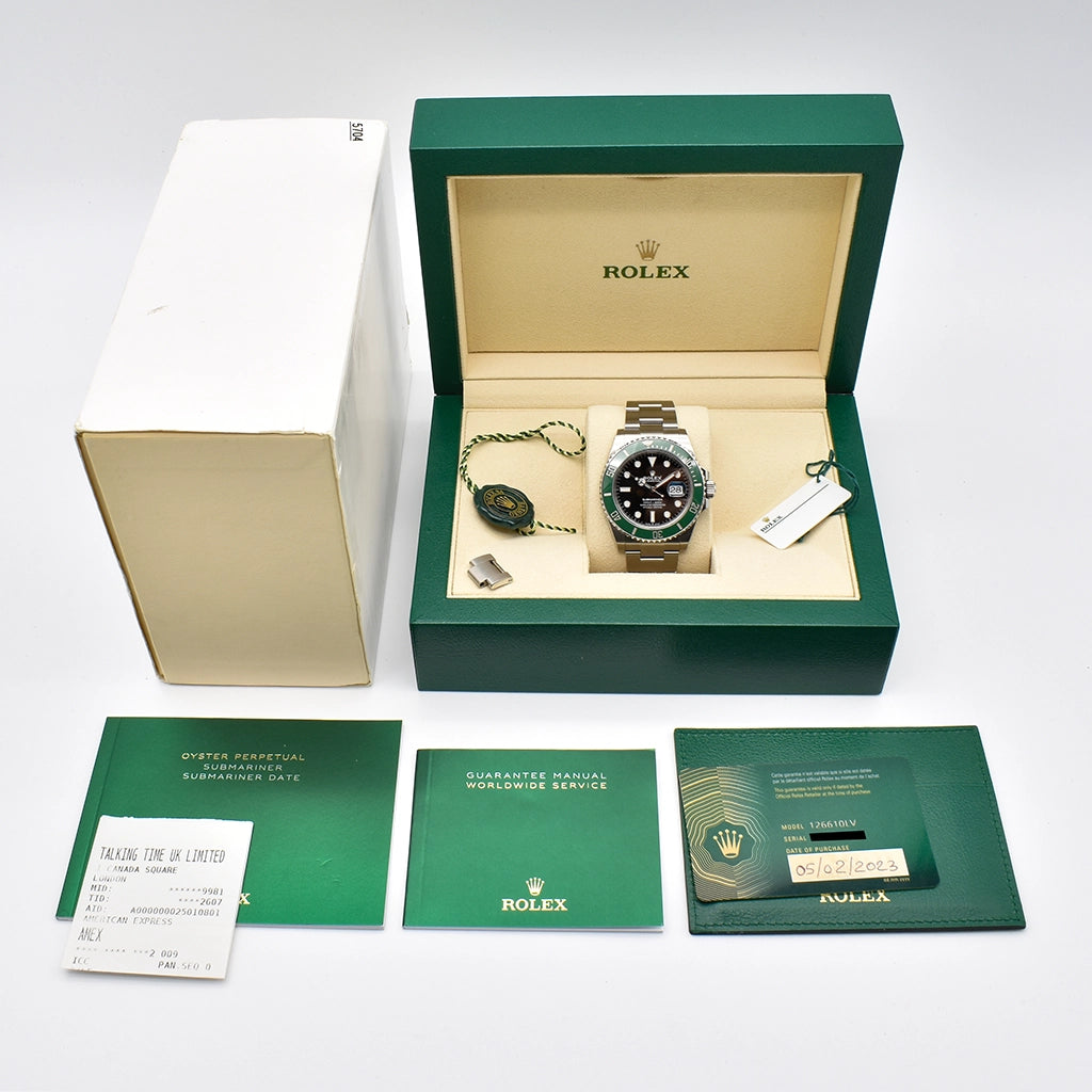 Rolex Submariner Starbucks MKI 2023 126610LV Box & Papers