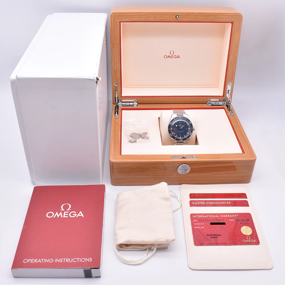 Omega Seamaster 300 Master Chronometer Stainless Steel Blue Dial 234.30.41.21.03.001 2021