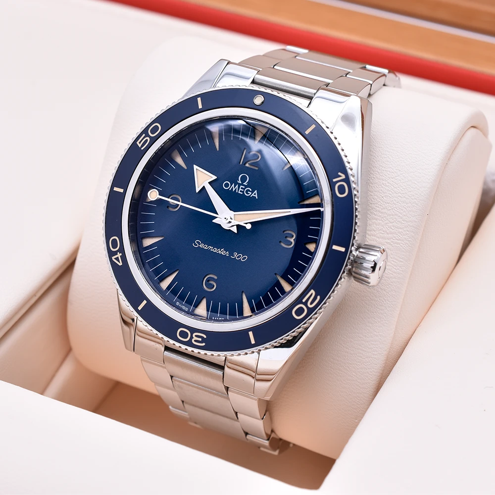 Omega Seamaster 300 Master Chronometer Stainless Steel Blue Dial 234.30.41.21.03.001 2021