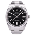 Rolex Oyster Perpetual 41mm Black 2022 Box & Papers