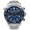 OMEGA Seamaster Diver 300M Master Co-Axial 44 Chronograph Stainless Steel 210.30.44.51.03.001 2026 Box & Papers – Pre-owned Watch | Wiseman's Watches