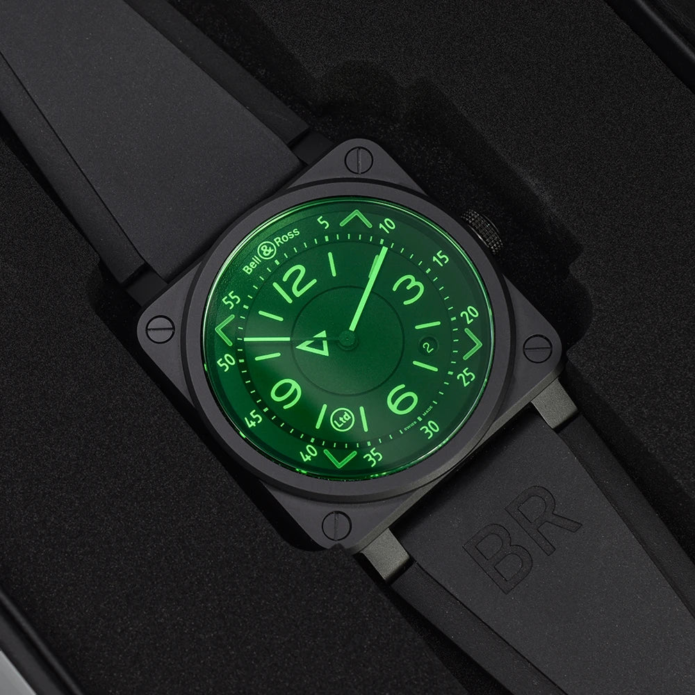 Bell & Ross BR 03 BR03-92 H.U.D Limited Edition BR0392-HUD-CE/SRB 2020