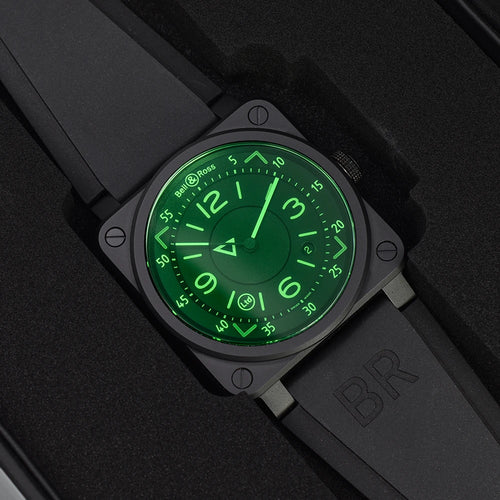 Bell & Ross BR 03 BR03-92 H.U.D Limited Edition BR0392-HUD-CE/SRB 2020