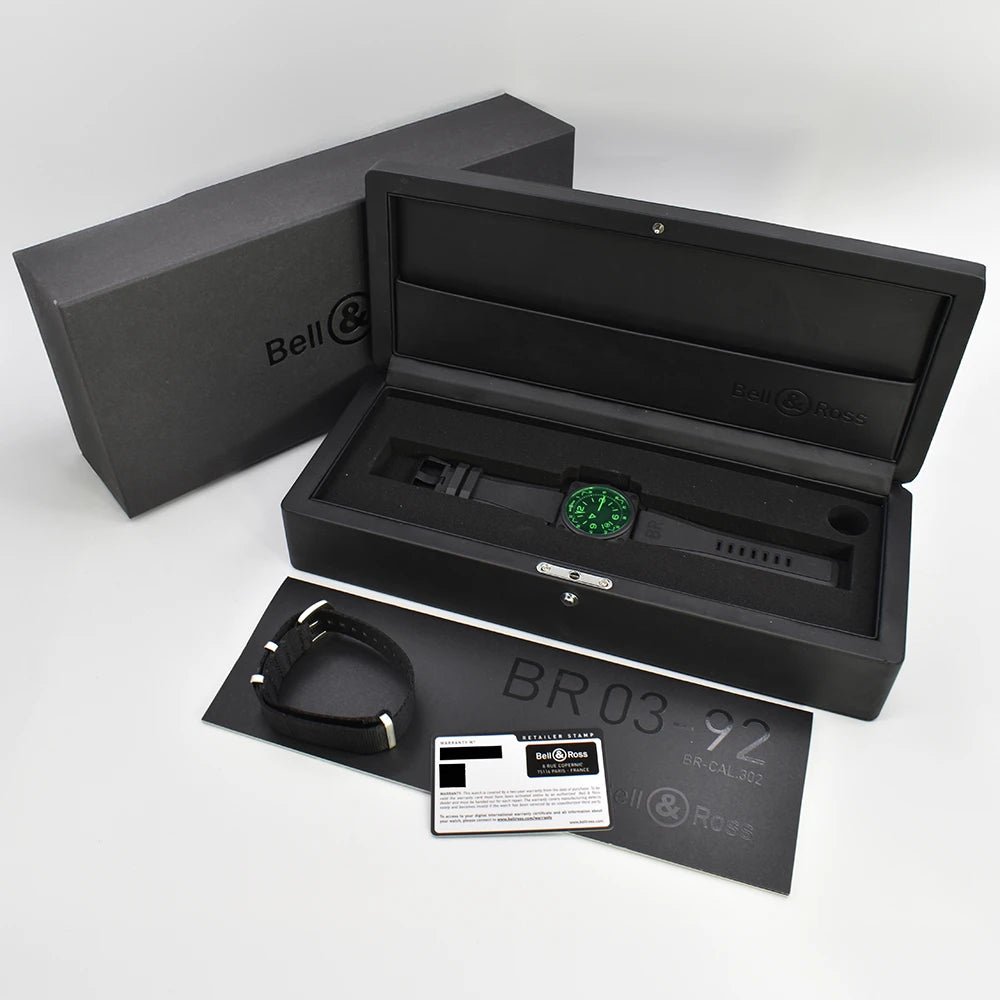 Bell & Ross BR 03 BR03-92 H.U.D Limited Edition BR0392-HUD-CE/SRB 2020