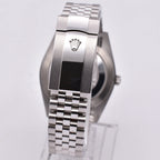 Rolex Datejust 41mm White Fluted Jubilee 2024 Box & Papers 126334-0010