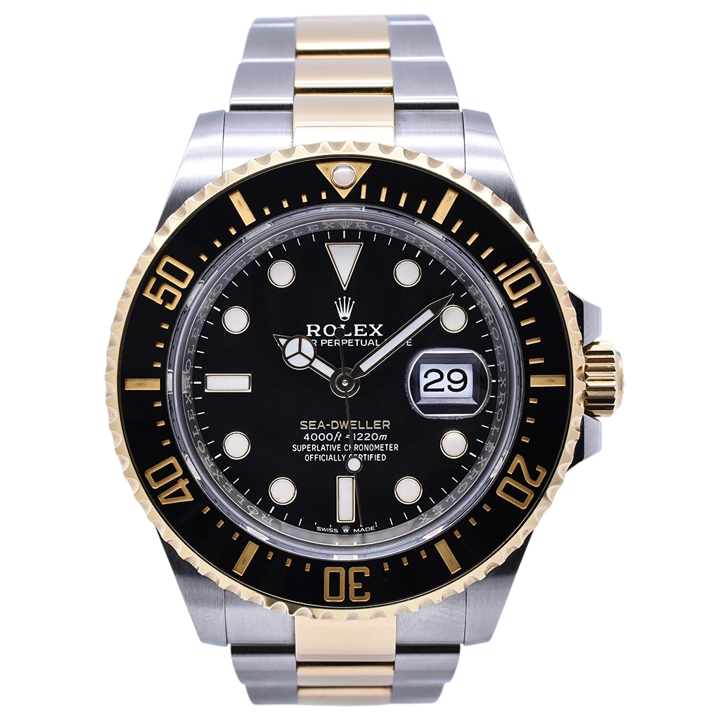Rolex Sea-Dweller 43mm Stainless Steel - Yellow Gold Black 126603 2019
