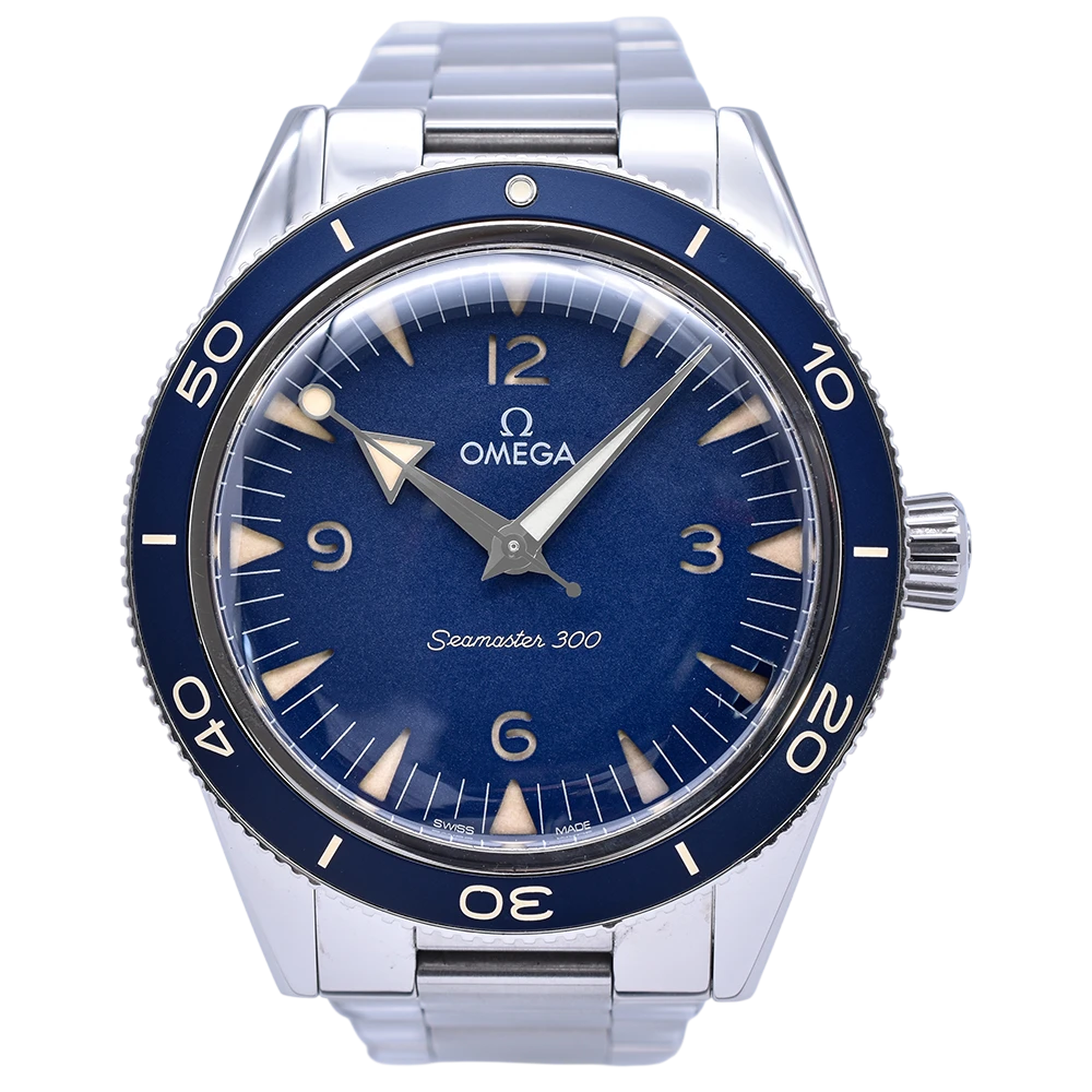 Omega Seamaster 300 Master Chronometer Stainless Steel Blue Dial 234.30.41.21.03.001 2021