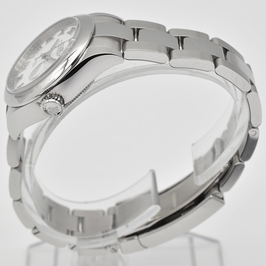 Rolex Lady-Datejust 28 Stainless Steel White Roman Numeral 279160-0016 2022 Box & Papers