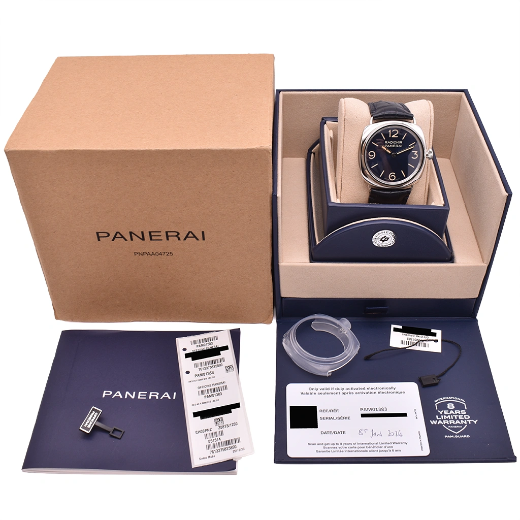 Panerai Radiomir 3 Days PAM01383 2024 Box & Papers #1306