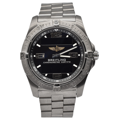 Breitling Aerospace Titanium 2006 E7936210, Serial no. 847295, Box & Papers – Pre-owned Watch | Wiseman's Watches