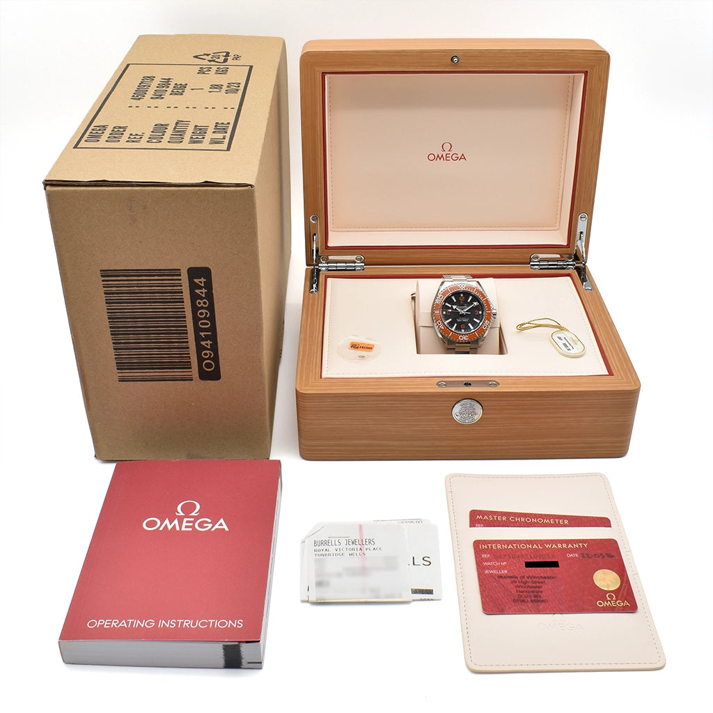 Omega Seamaster Planet Ocean 600M Co-Axial 42 Stainless Steel - 217.30.42.21.01.003 – Pre-owned Watch | Wiseman's Watches