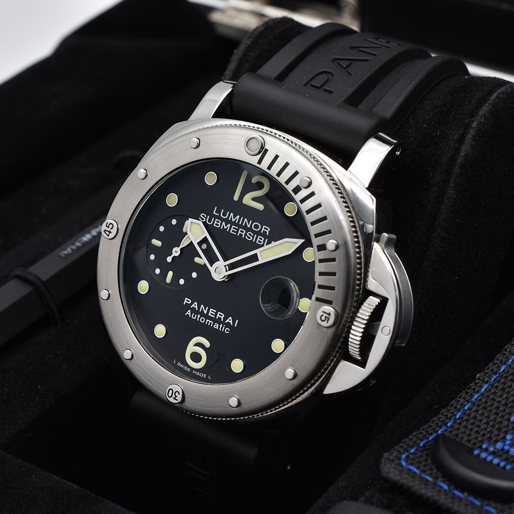 Panerai Submersible 44mm PAM00024 2016 Fully Serviced 2024 – Pre-owned Watch | Wiseman's Watches